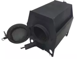 Піч довготривалого горіння ЧГ-400 Комбі-зольник (з водяним контуром) Піч довготривалого горіння ЧГ-400 Комбі-зольник (з водяним контуром)